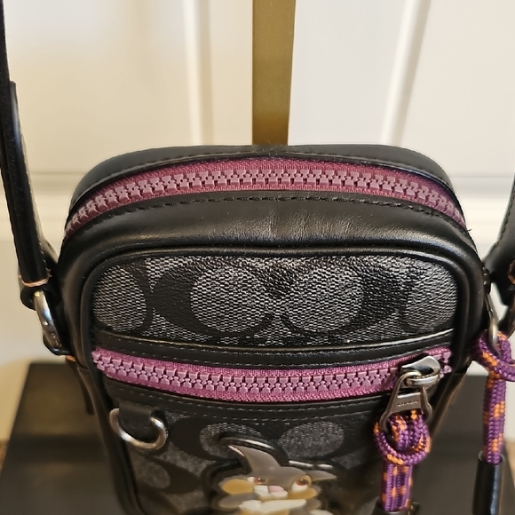 Disney x Coach Terrain Crossbody in Signature Canvas With Thumper Like New - Picture 5 of 12